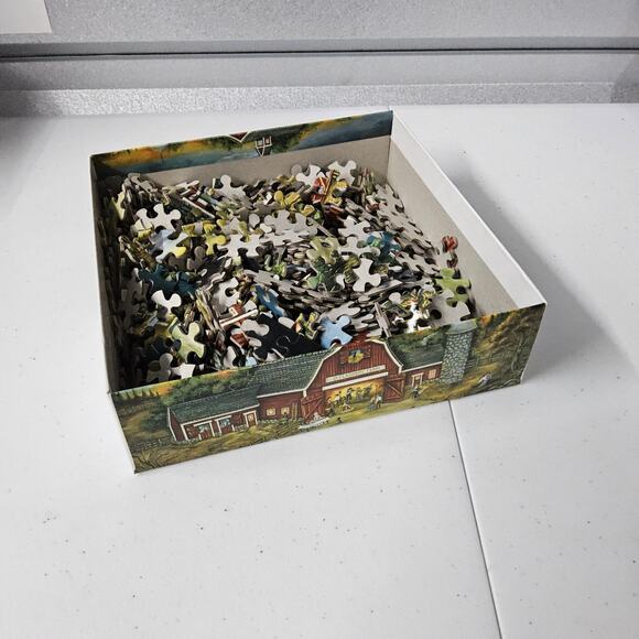 Country Living Barn Dance at O' Flannery Ann Stopkey‎ 500 Piece Puzzle - Picture 7 of 9